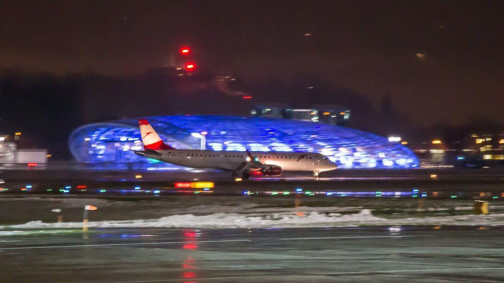Taufe am Salzburger Flughafen