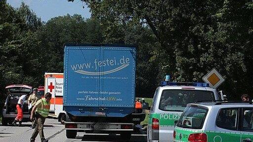 Bilder des Horrorunfalls