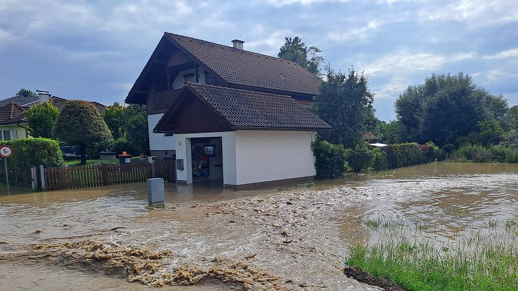 Feuerwehren nach Unwetter im Mostviertel gefordert