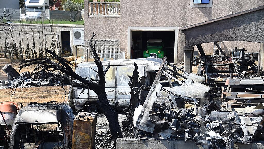 Waldbrand Frankreich
