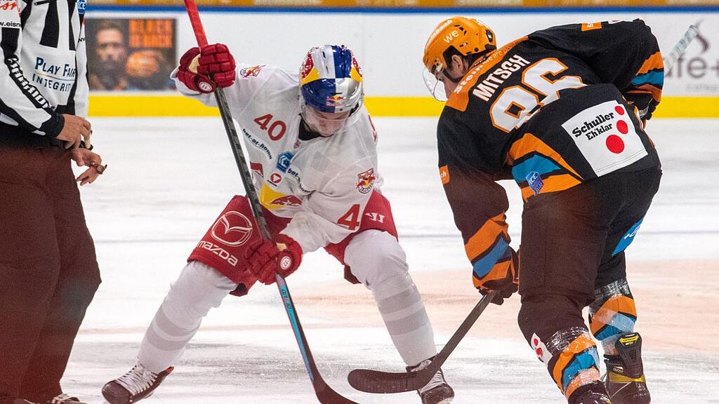 Eishockey: Liga-Auftakt - Black Wings Linz vs. RB Salzburg