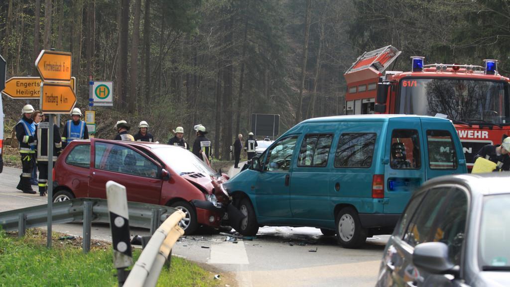 Frontalcrash in Trostberg