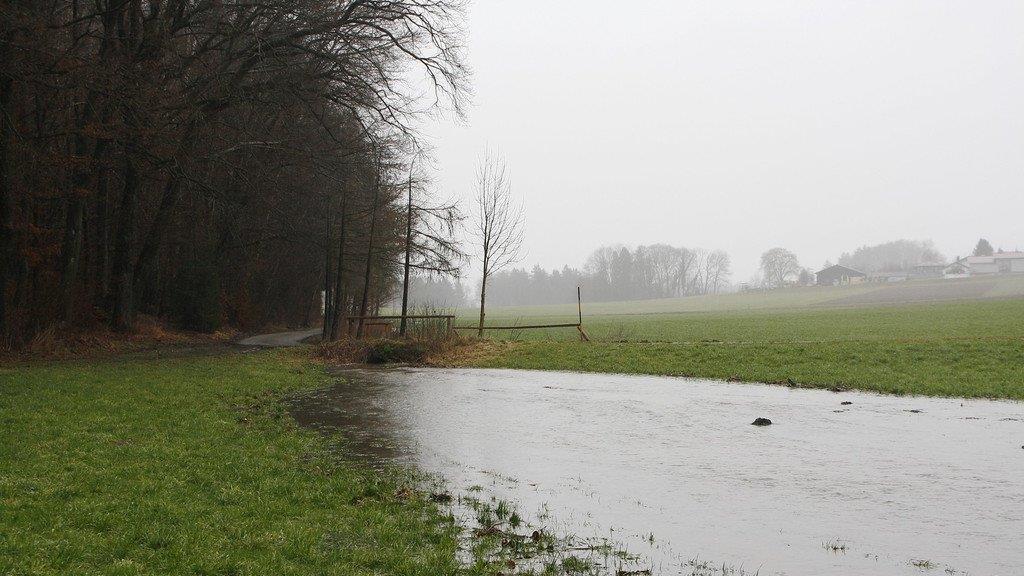 Hochwasser in Petting