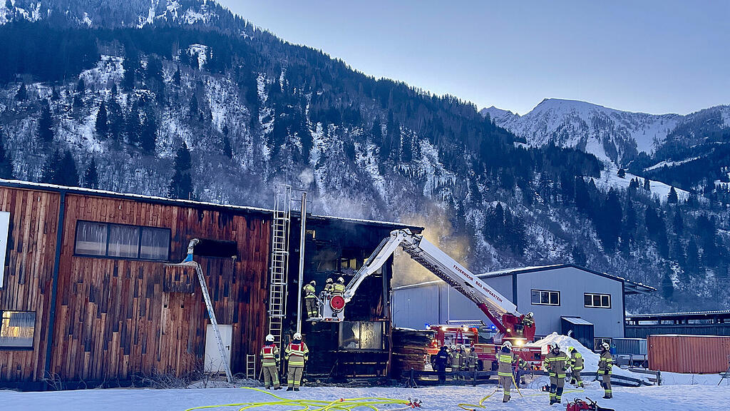 Brand Holzfirma Bad Hofgastein