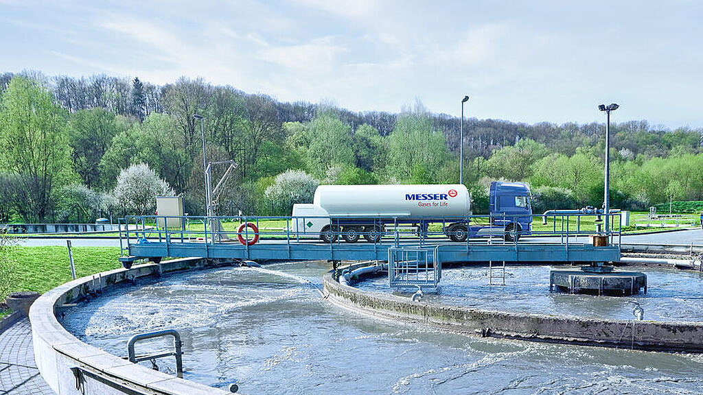 Municipal sewage treatment plant