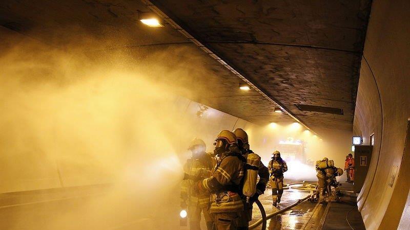 Großübung im Katschbergtunnel
