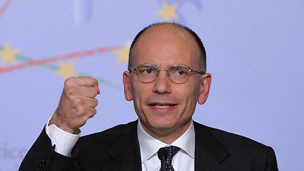 Italiens Premier Enrico Letta