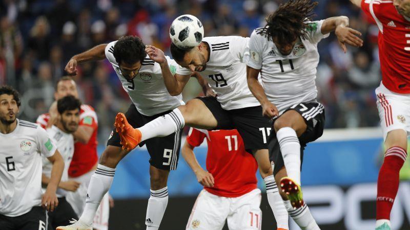Fußball-WM: Russland - Ägypten 3:1
