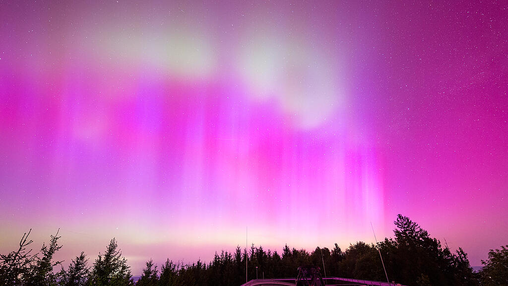 Polarlichter Vega-Sternwarte