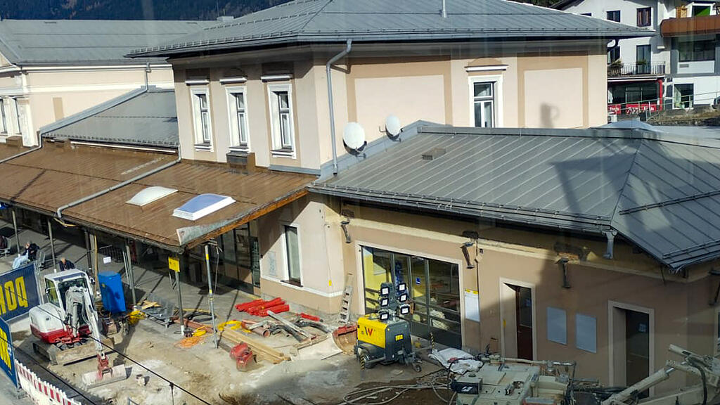 Modernisierung Bahnhof Bad Gastein
