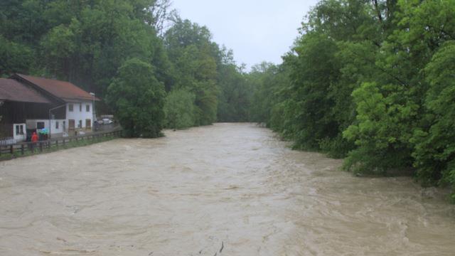 Hochwasser in Tittmoning