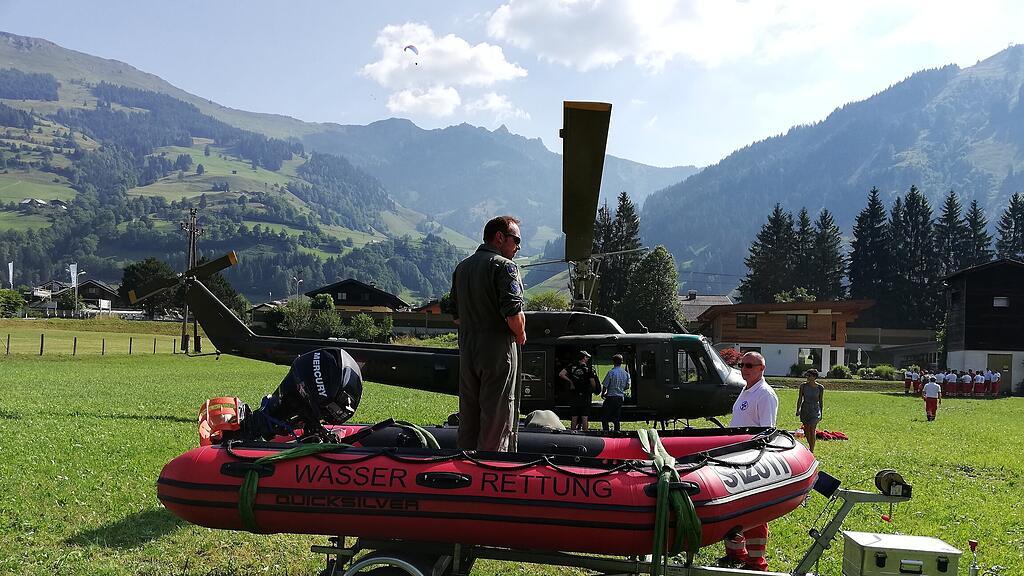 Übung, Wasserrettung, Gastein