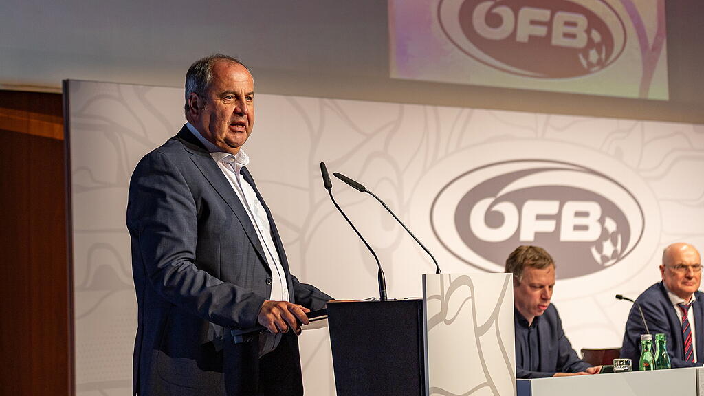 ÖFB-Bundeshauptversammlung mit Josef Pröll