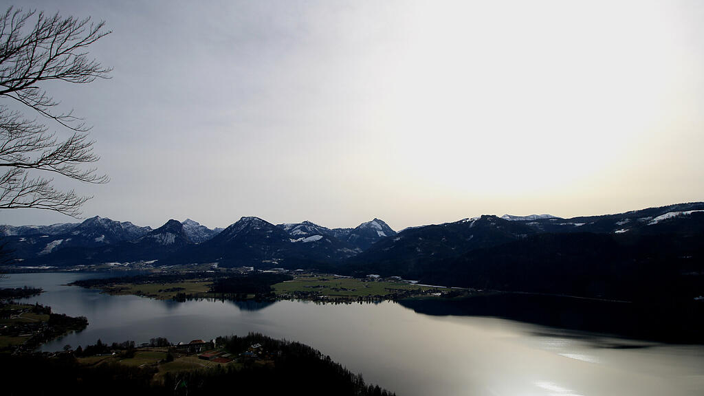 Saharastaub über dem Wolfgangsee