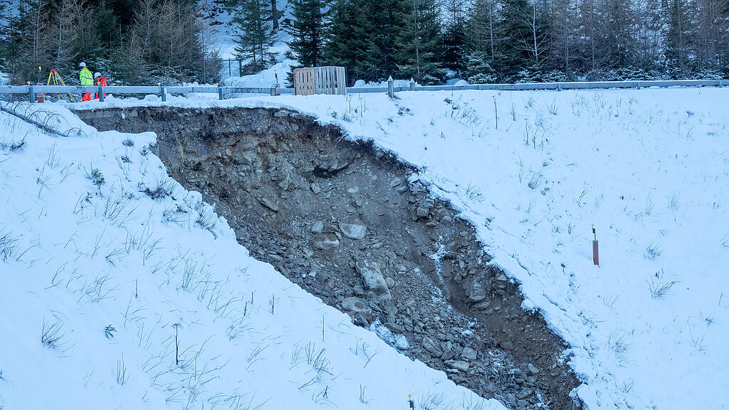 Einsturz im ÖBB-Tauerntunnel