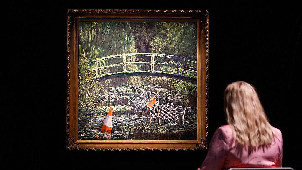 "Show me the Monet" von Banksy