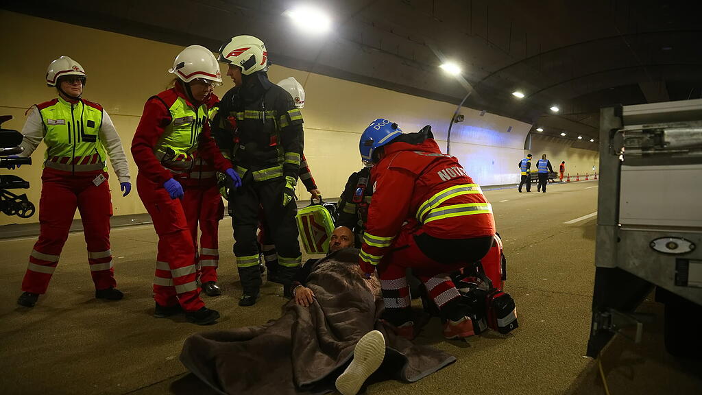 Übung Lieferinger Tunnel