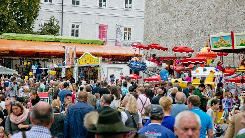 Der Samstagnachmittag am Rupertikirtag