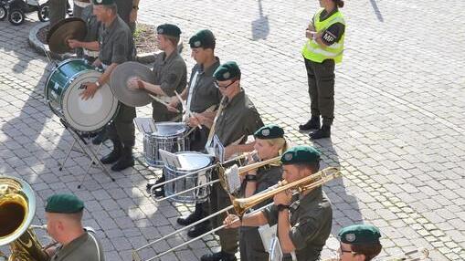 Militärmusik in St. Johann
