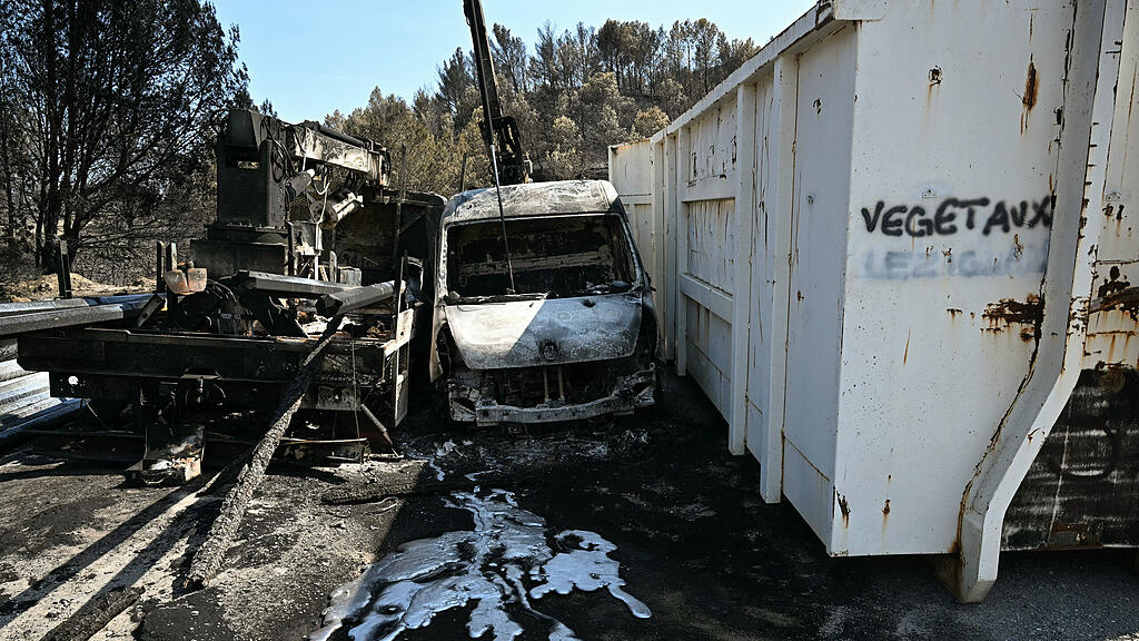 17.000 Hektar Land bei Waldbrand in Frankreich zerstört