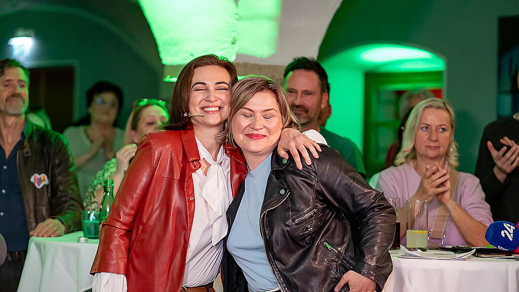 Die Gru\u0308nen - Wahlkampf-Abtakt der Bu\u0308rgerliste