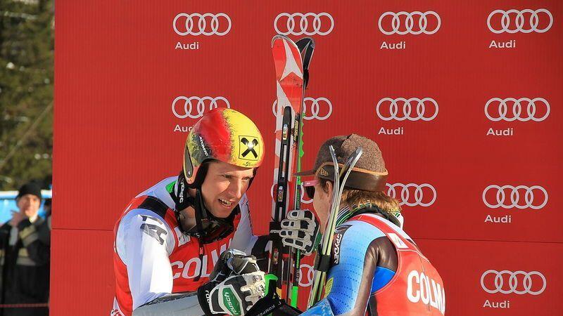 Marcel Hirscher kann Ted Ligety derzeit nur gratulieren.