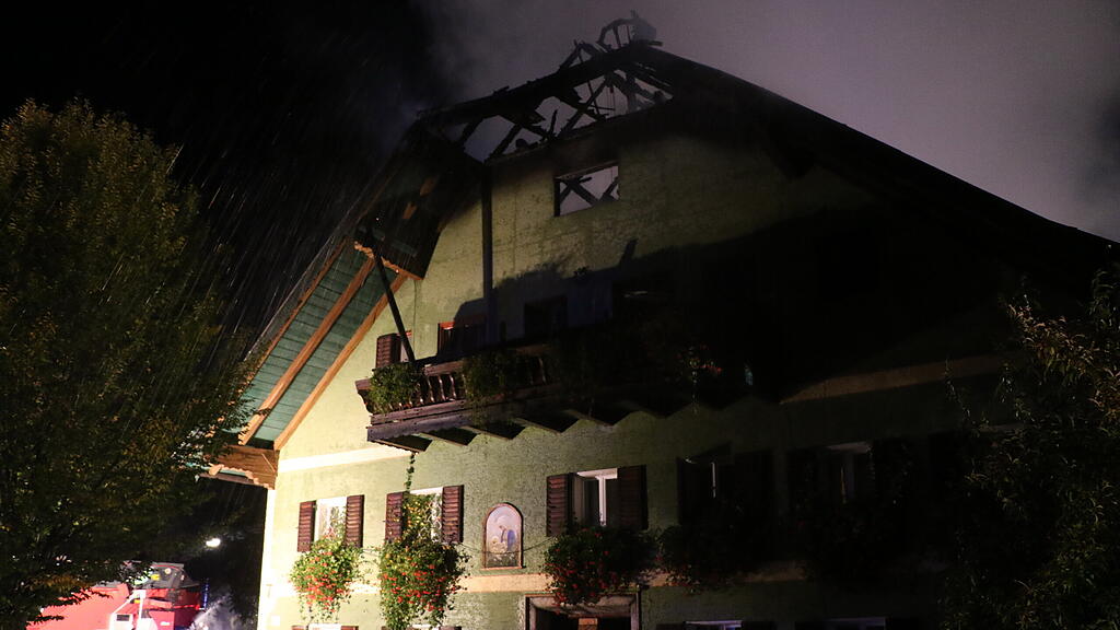 Großbrand Pfongau