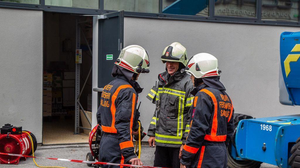 Gasaustritt in Salzburger Supermarkt