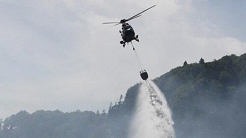 Waldbrand am Thumsee IV