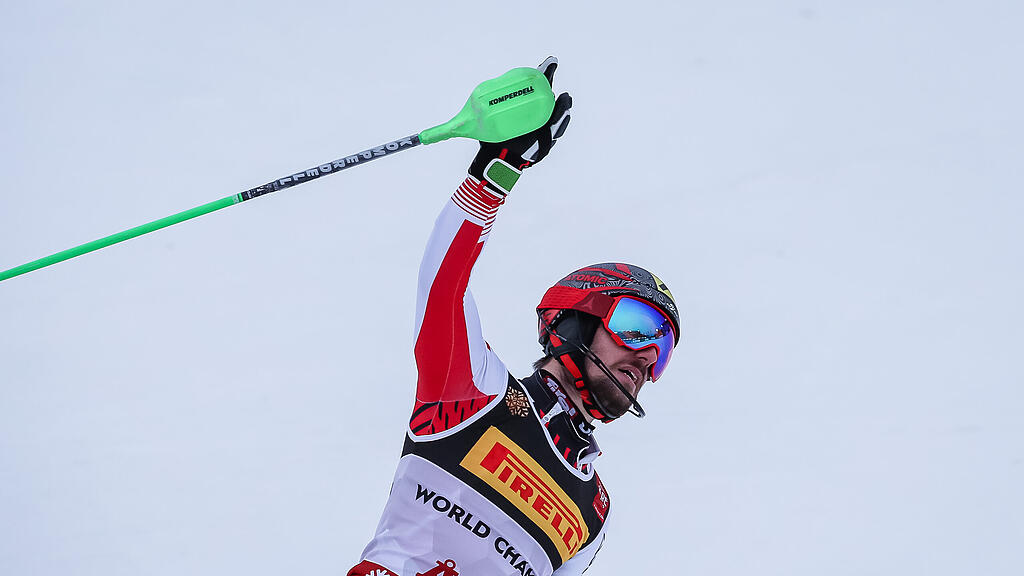 Hirscher-Jubel in Aare