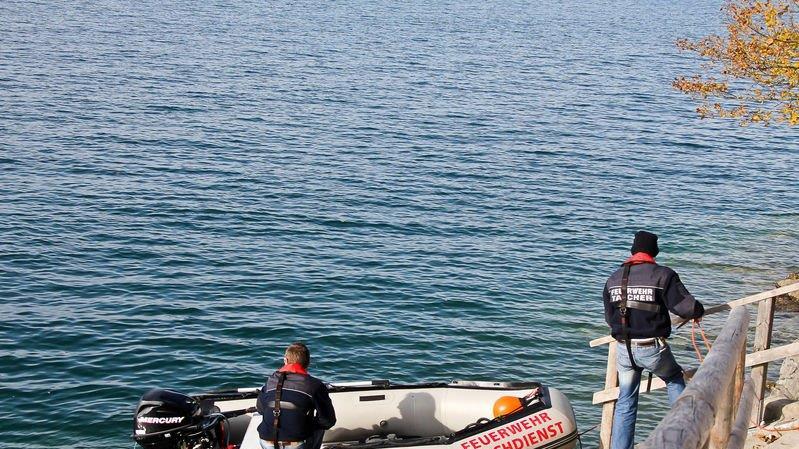 Großeinsatz am Attersee