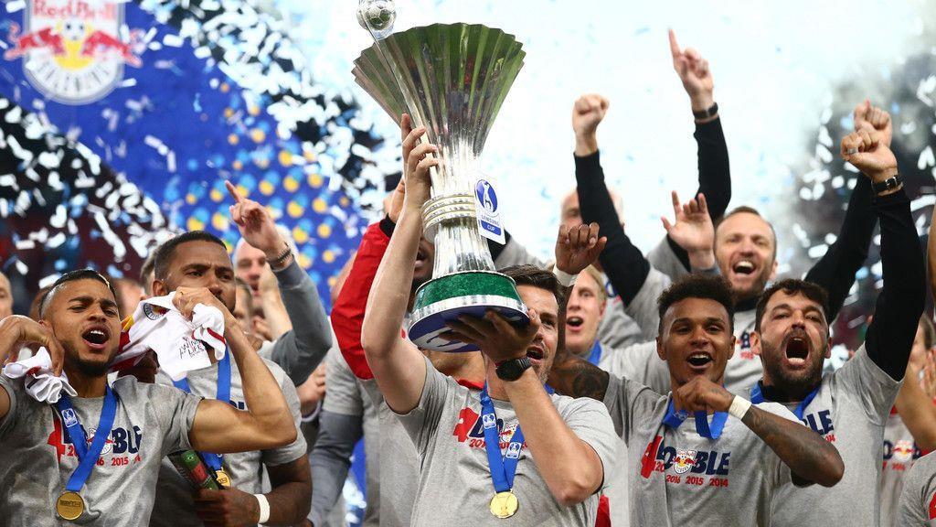 Red Bull Salzburg feiert historisches Quadruple-Double