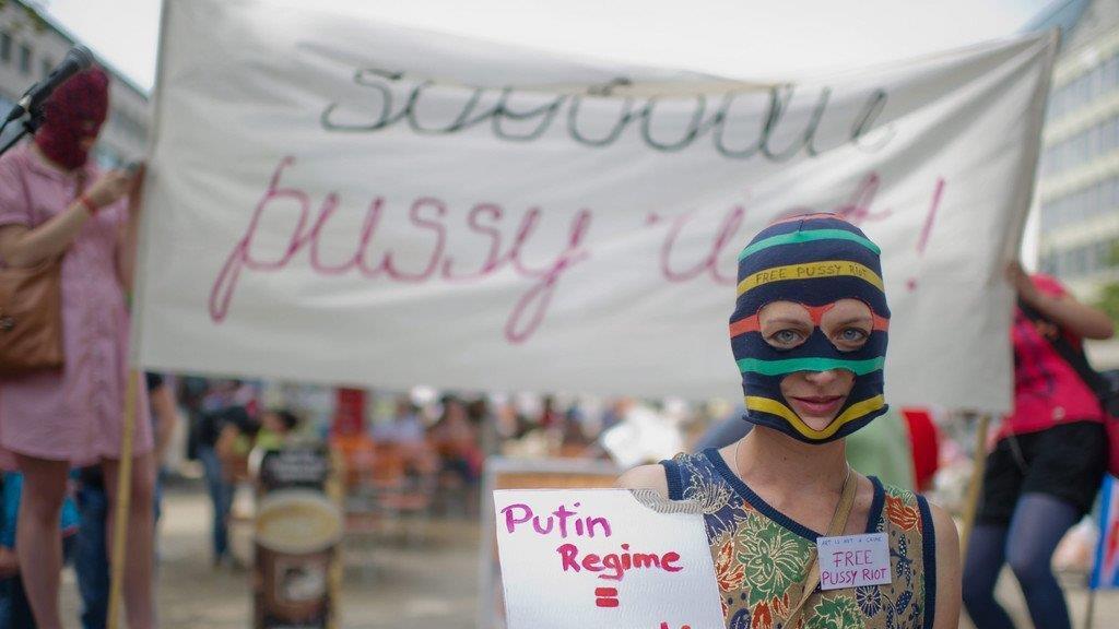 Proteste nach Schuldspruch gegen Pussy Riot