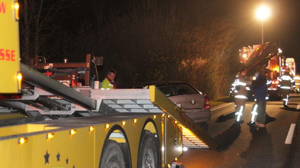 B156: Bilder der Unfallstelle