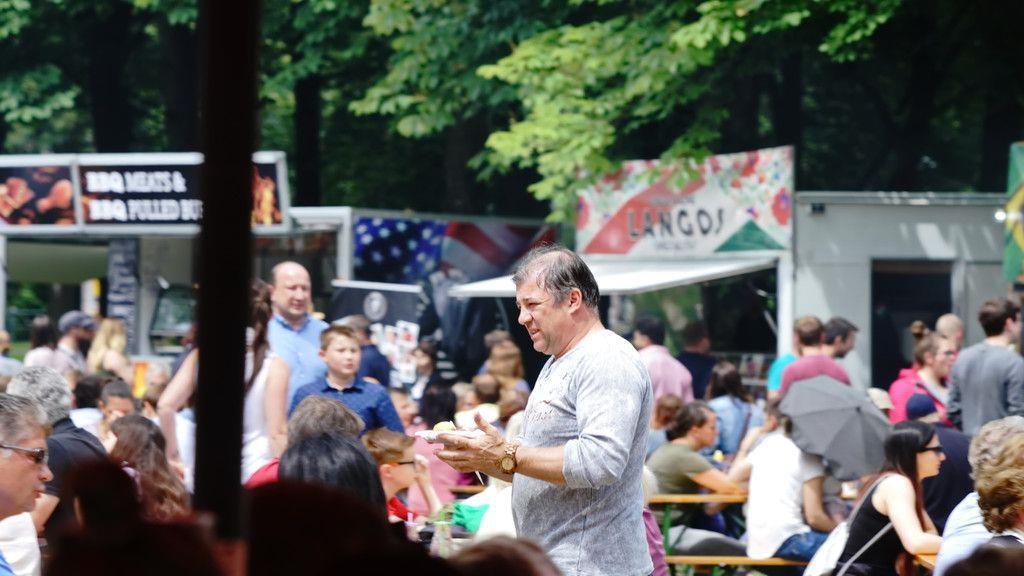 Street Food Festival im Volksgarten