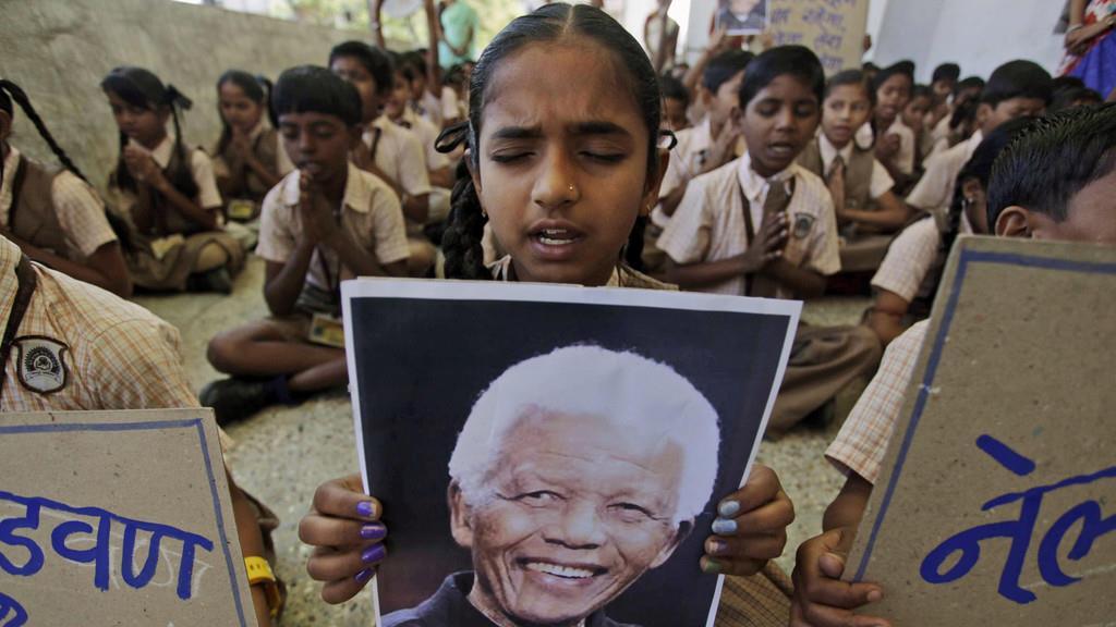Welt trauert um Nelson Mandela