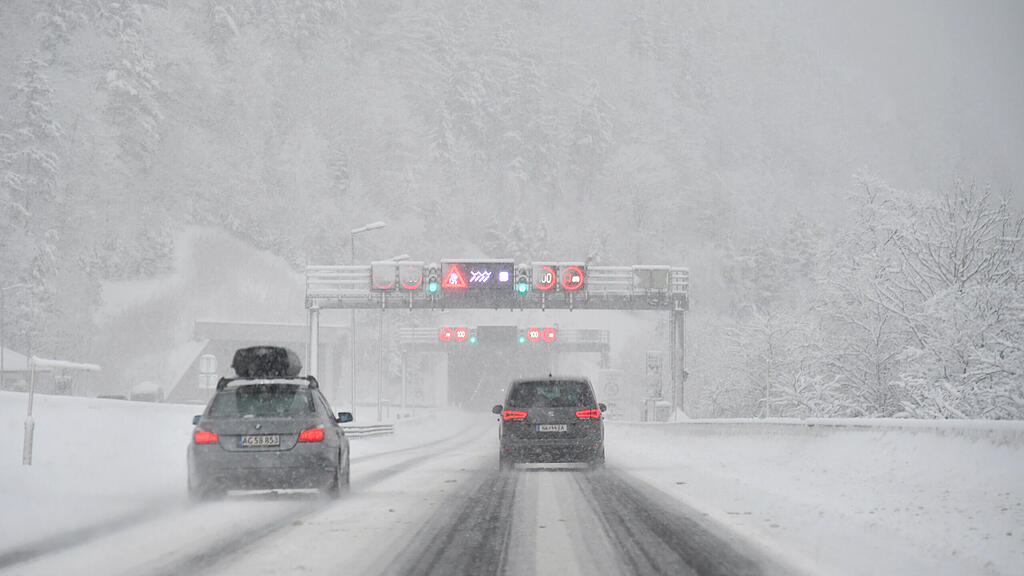 A10, Schnee, tauernautobahn