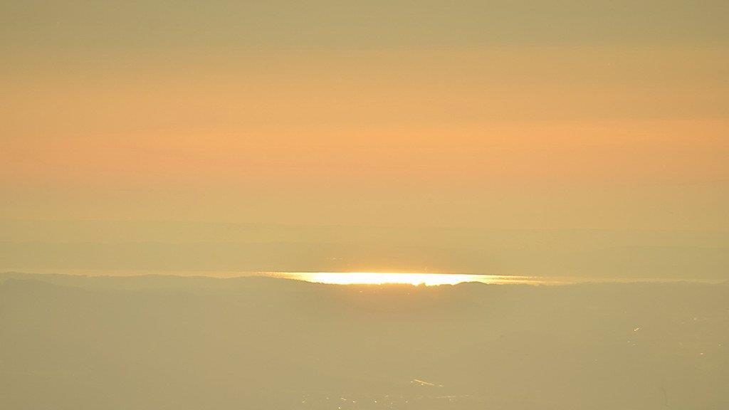 Traum-Sonnenuntergang