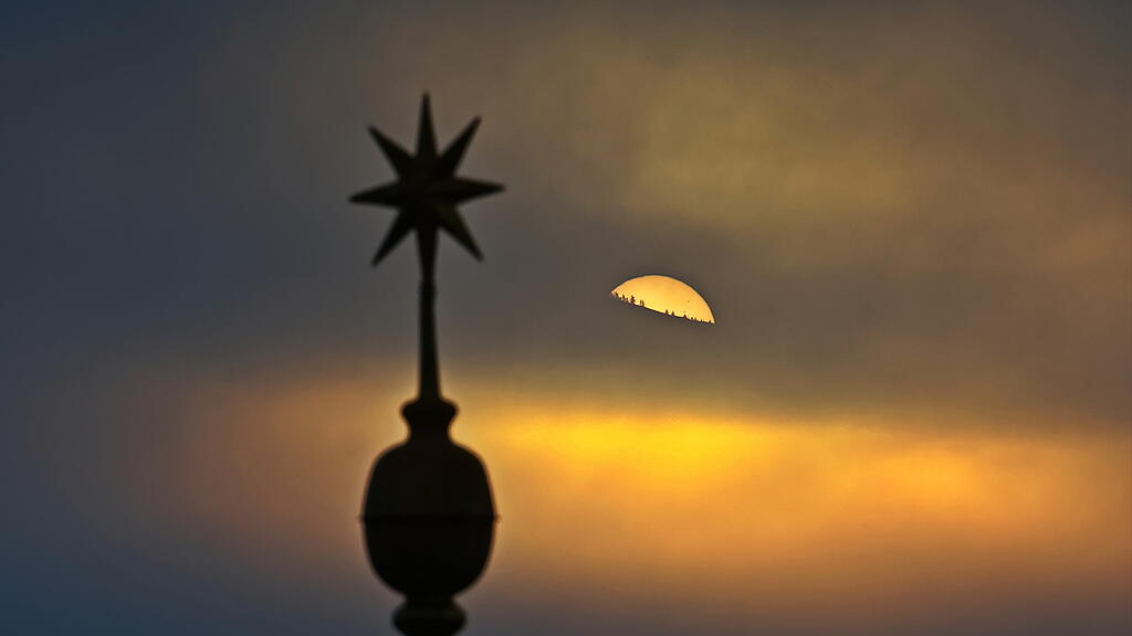 Supermond und Nebelstimmung