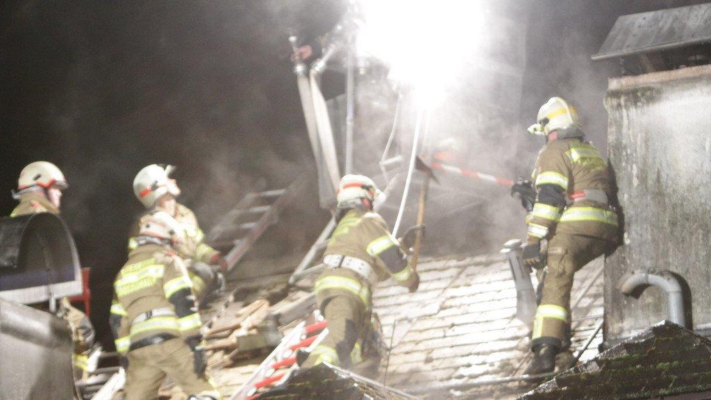 Feuerwehreinsatz in Großgmain