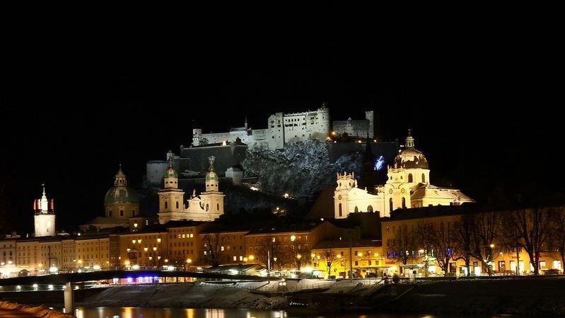Salzburg bei Nacht