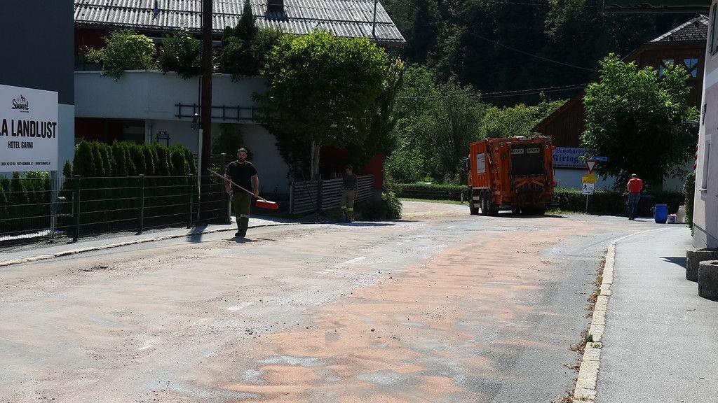 Öl-Einsatz in Grödig