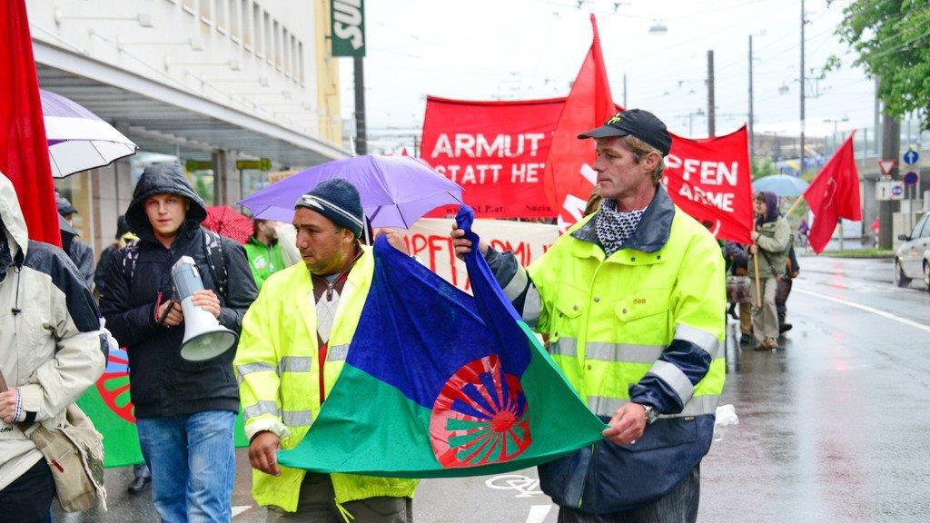 Protestmarsch in Salzburg II