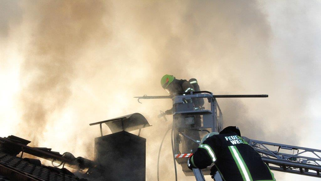 Hausbrand in Schign