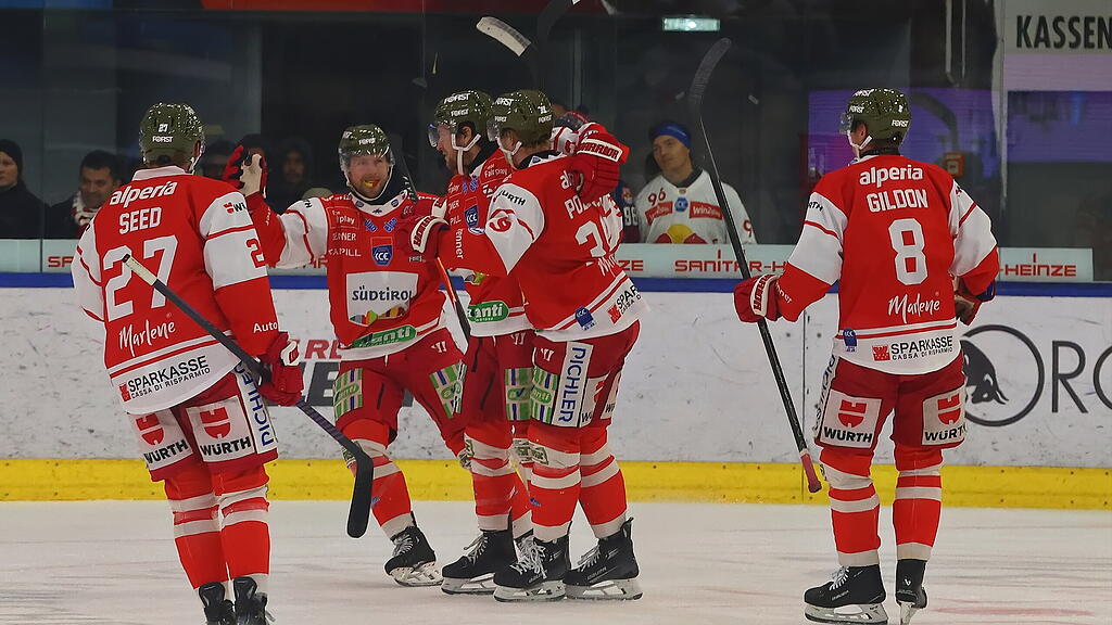 ICE Hockey League: EC Red Bull Salzburg gegen Bozen