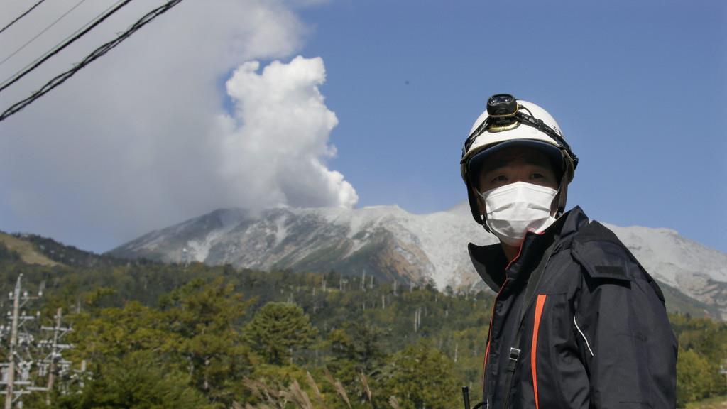 Vulkanausbruch in Japan