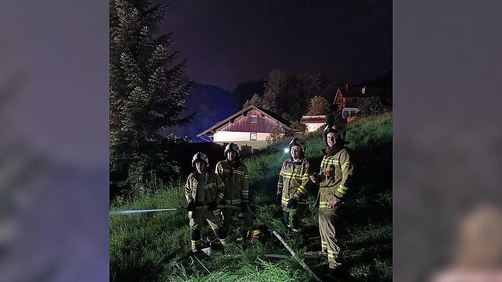 Garagenbrand in Thalgau