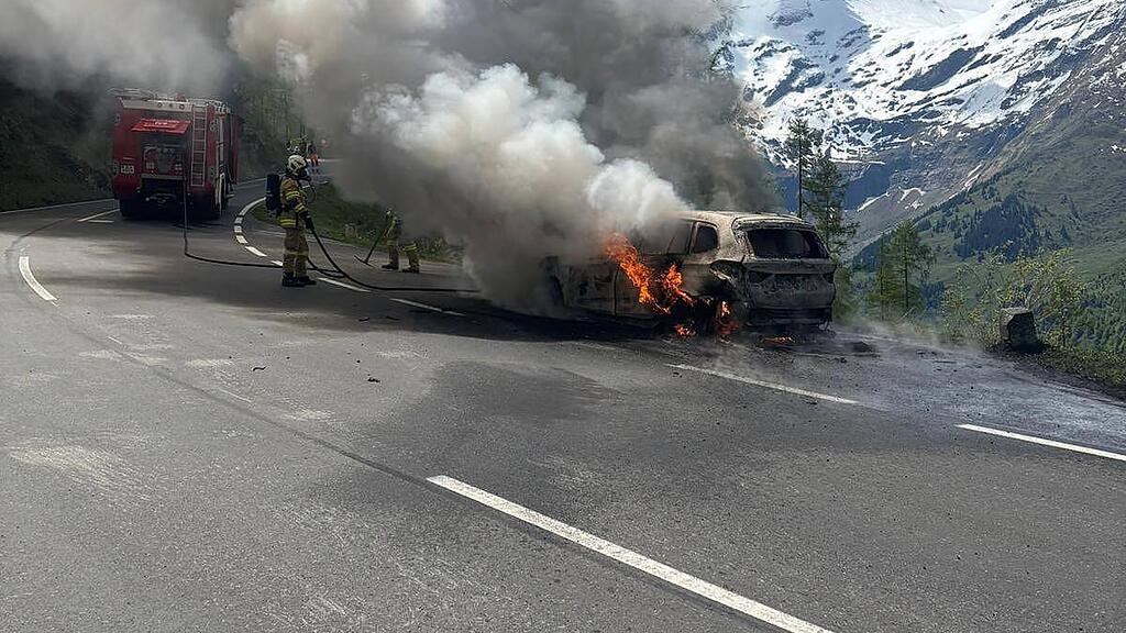 Fahrzeugbrand Fusch