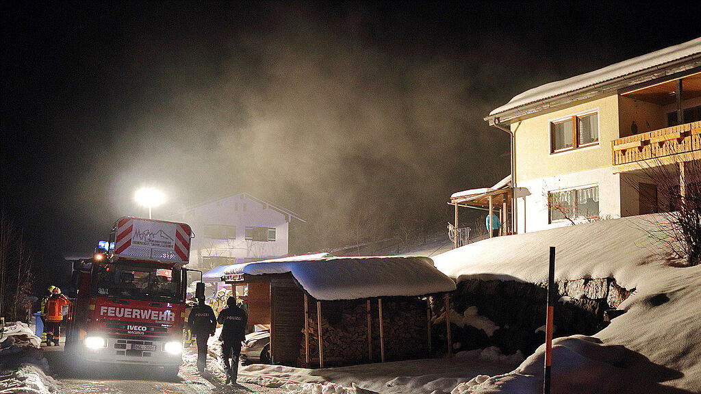 Brand in Marktschellenberg