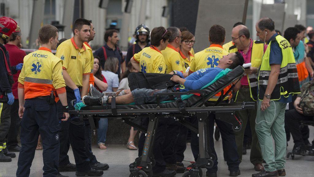 Verletzte bei Bahn-Unfall in Barcelona